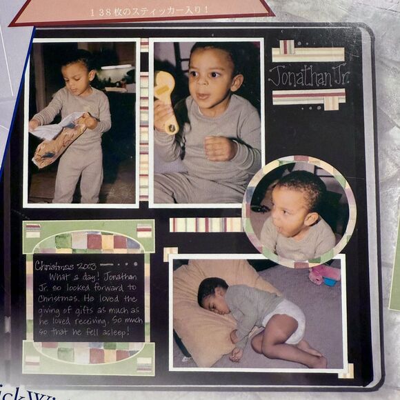 Die Cut Shapes & Photo Paper Kit Creative Memories Stick With One Contempo NEW - Picture 3 of 3